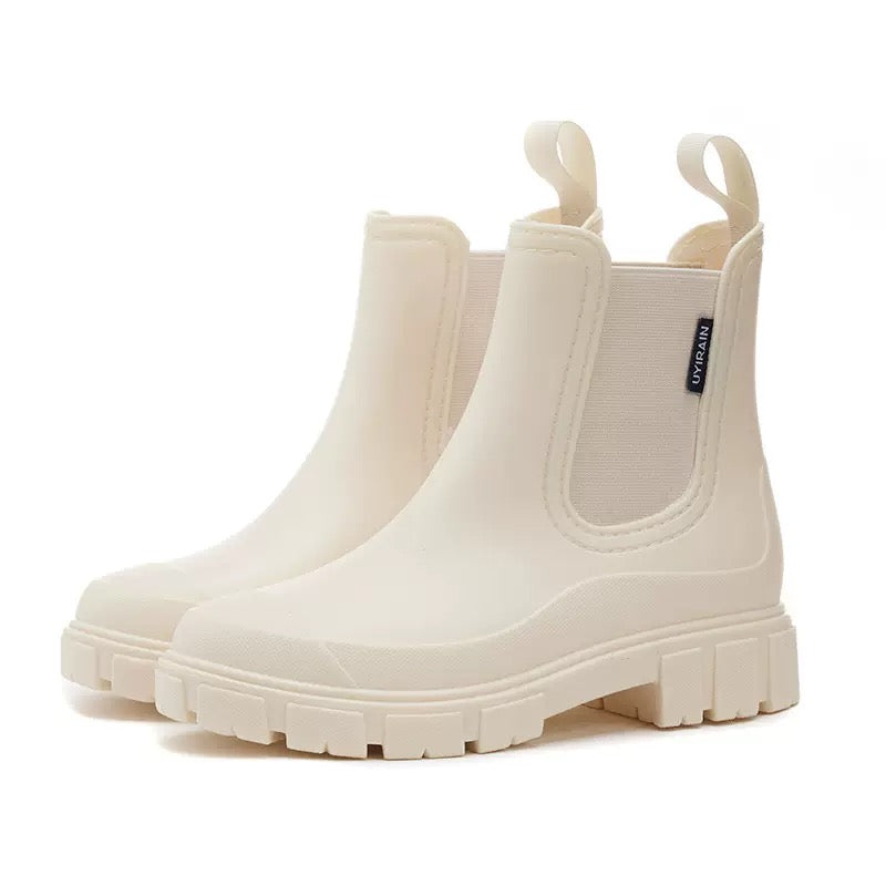 Women's Pull-On Waterproof Rain Boots