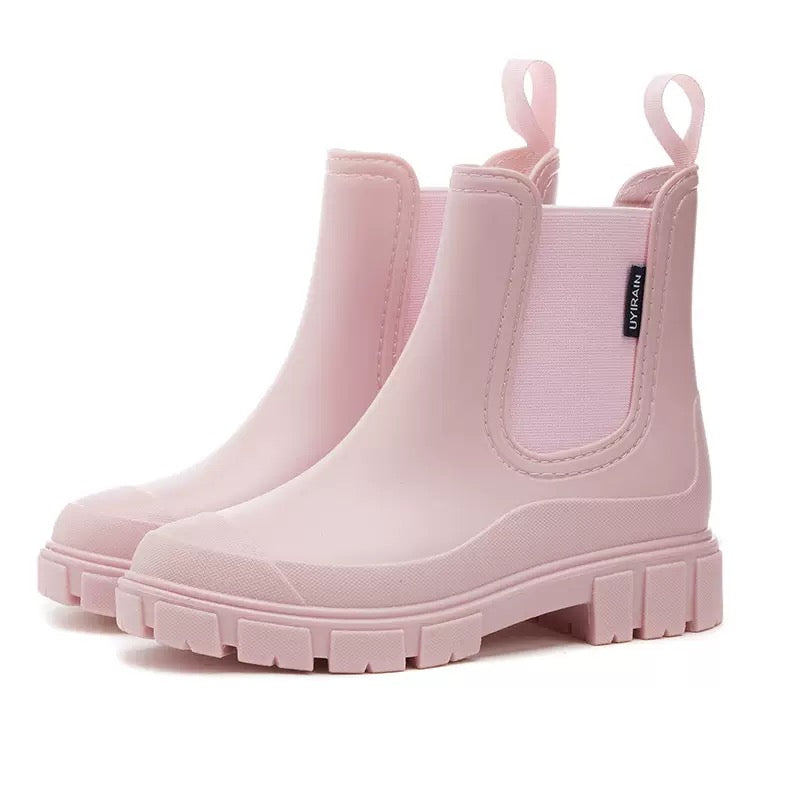 Women's Pull-On Waterproof Rain Boots