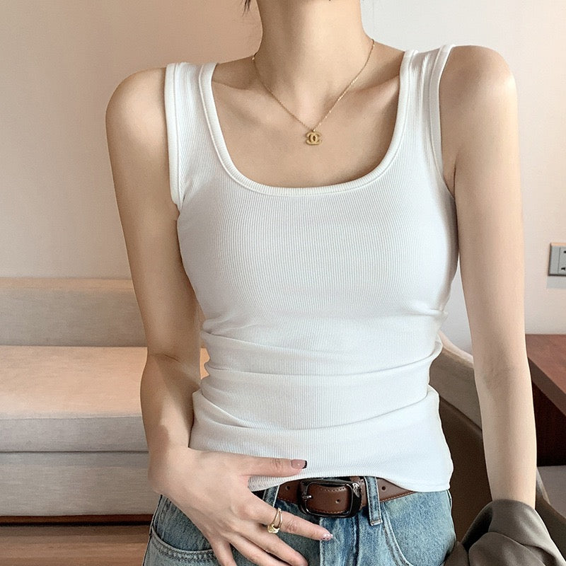 Base tank top black