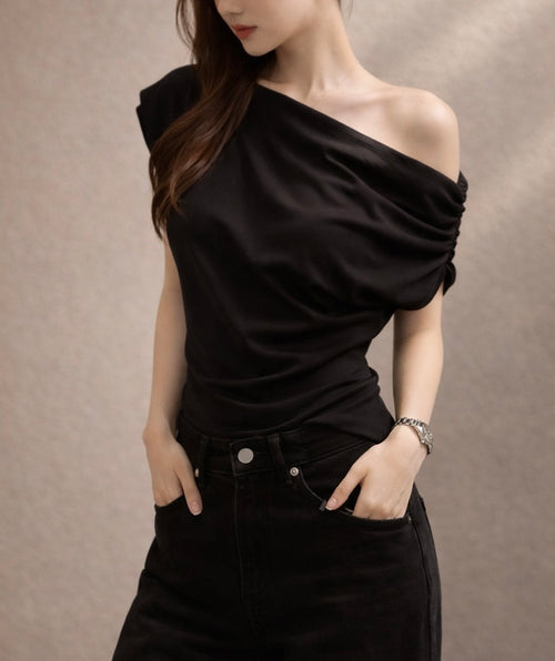 Asymmetric One-Shoulder Top