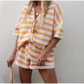 Pastel Knit Two-Piece Set