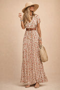Boho Floral Maxi Dress