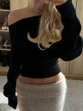 Women's Asymmetric Off-Shoulder Sweater