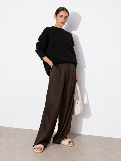 Women's Basic Round-Neck Sweater