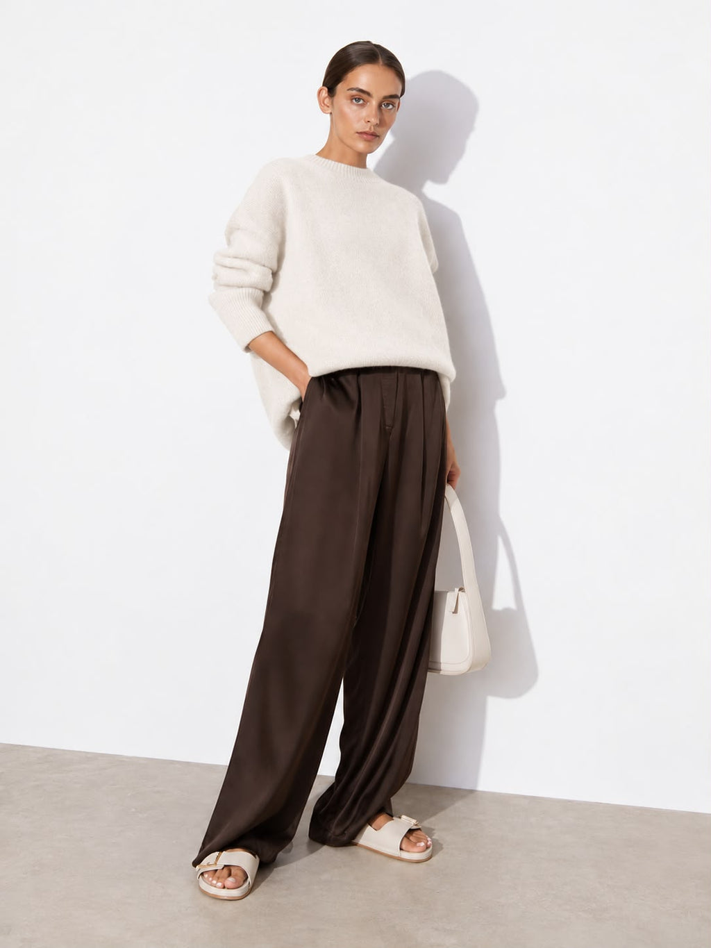 Women's Basic Round-Neck Sweater