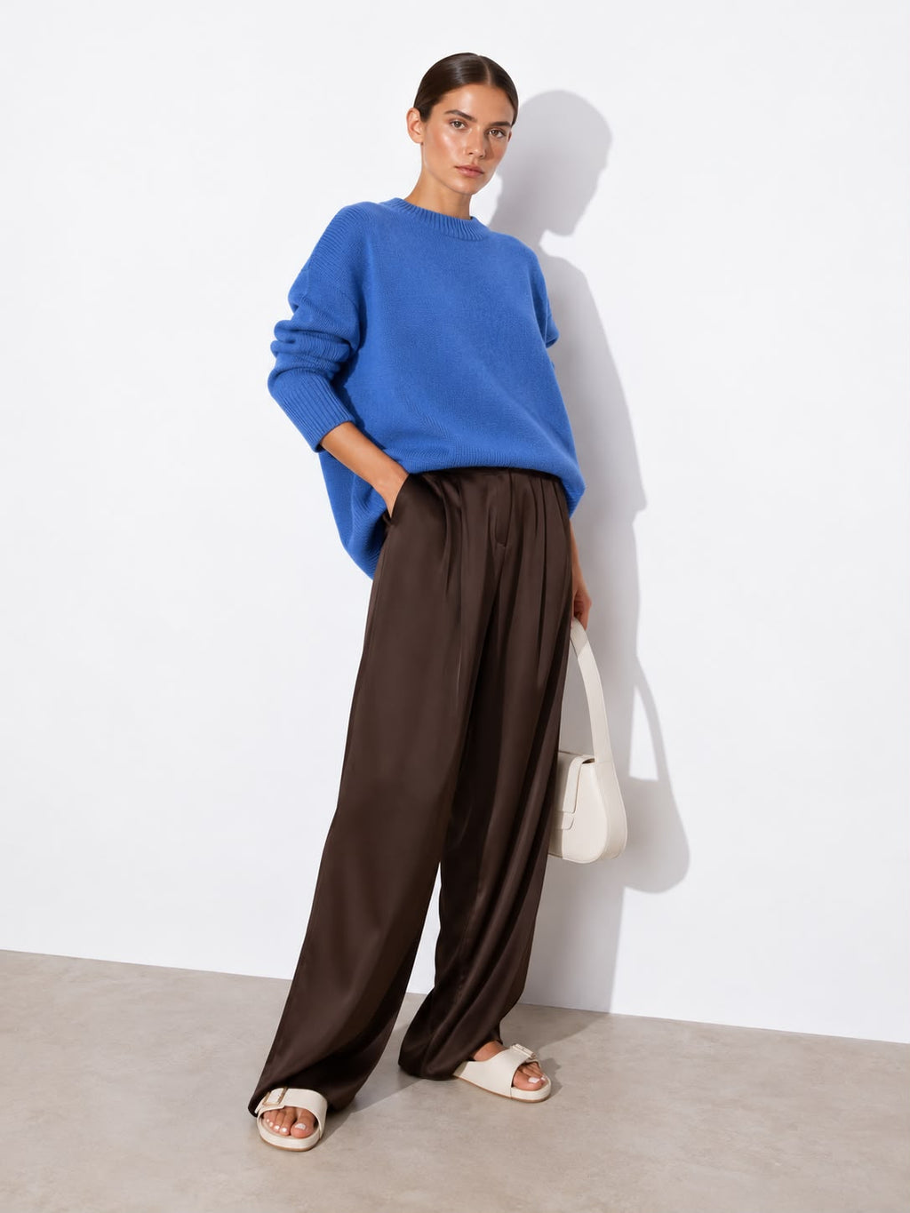 Women's Basic Round-Neck Sweater