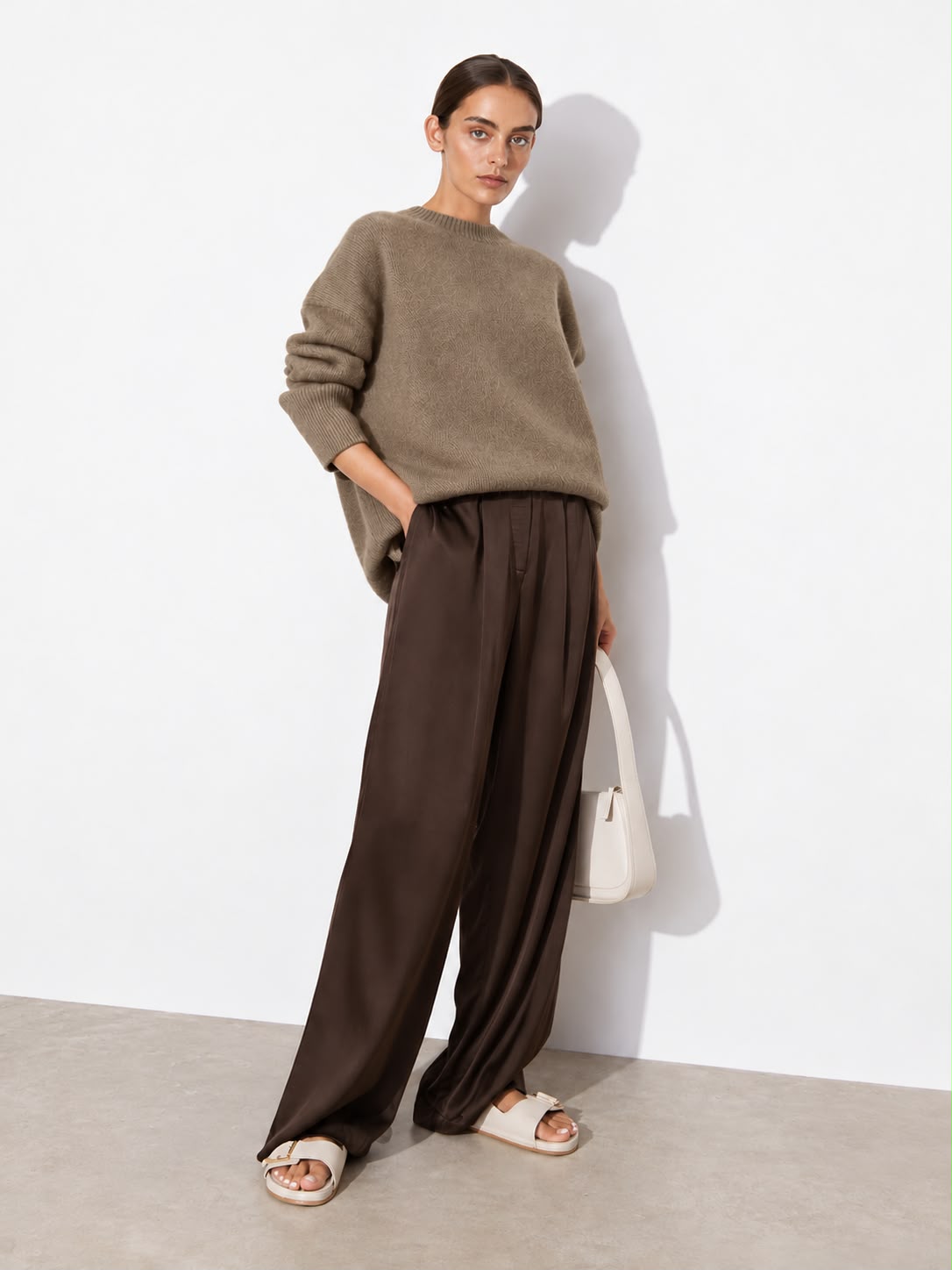 Women's Basic Round-Neck Sweater