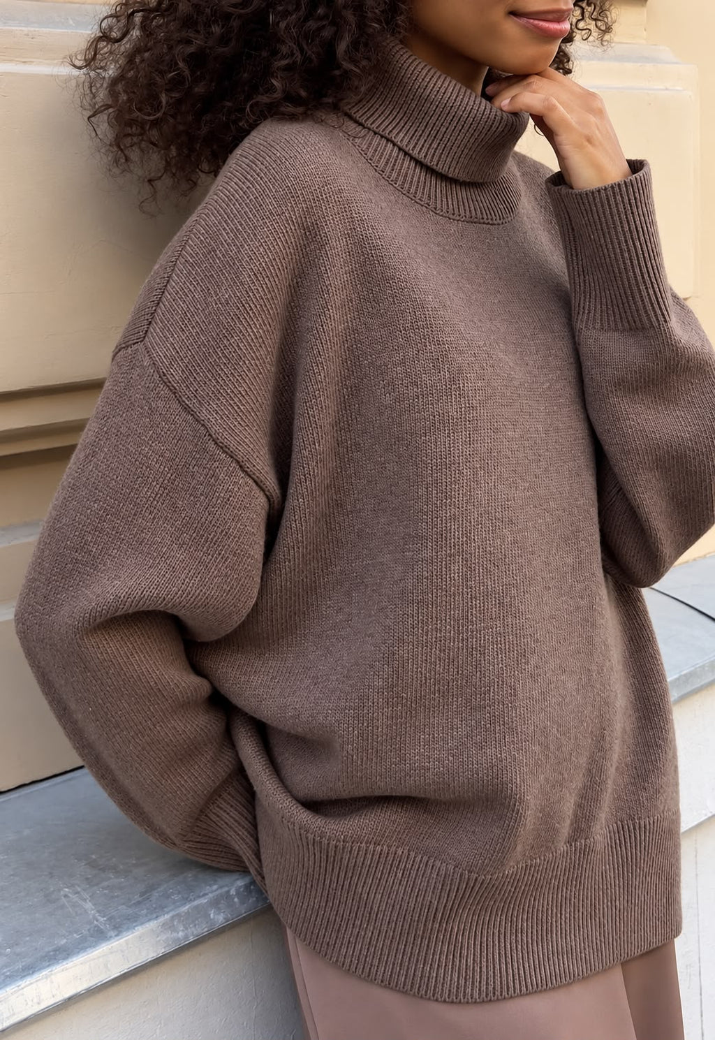 Women's Turtleneck Pullover Sweater