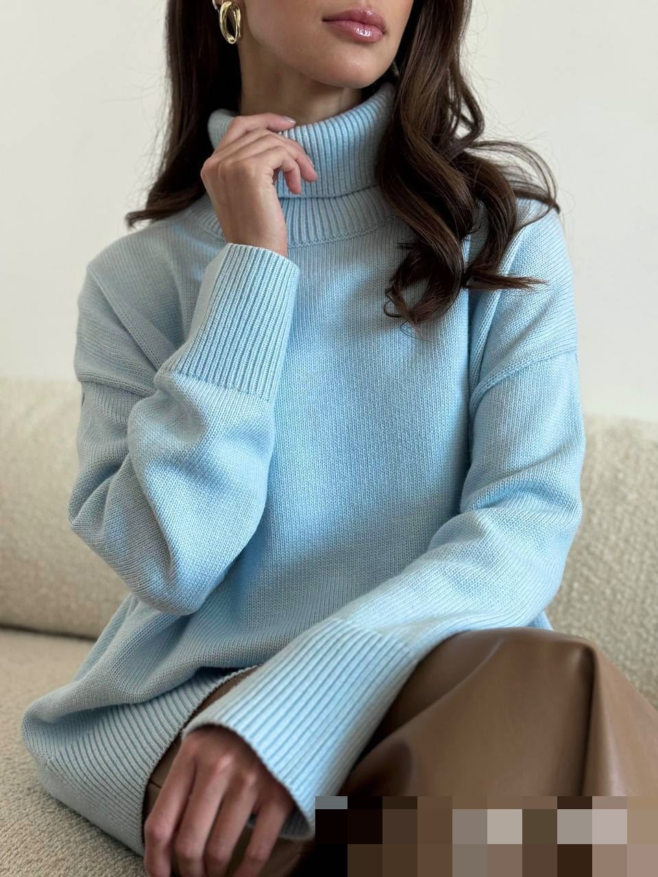Women's Turtleneck Pullover Sweater