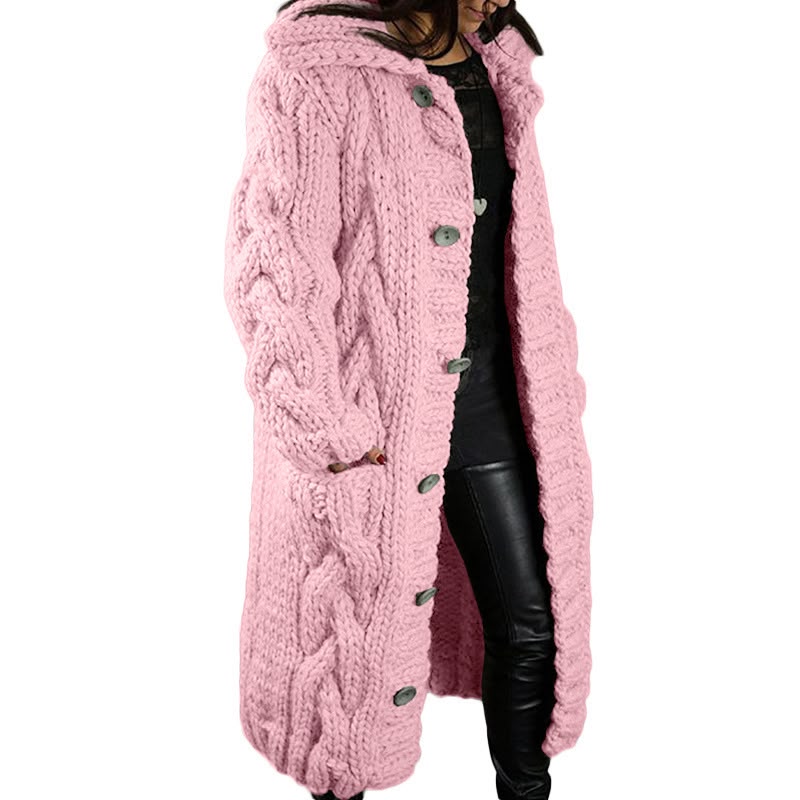 Women's Single-Button Cardigan Coat