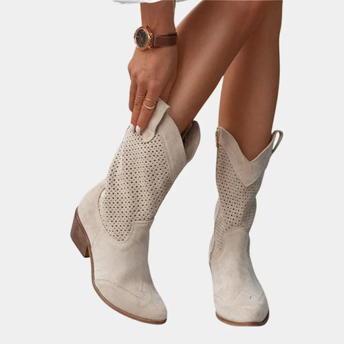 Western Cowboy Boots Breathable Everyday Versatile Comfort